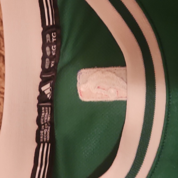Adidas Green Boston Jersey Number 4 Thomas Size XL - Picture 4 of 6
